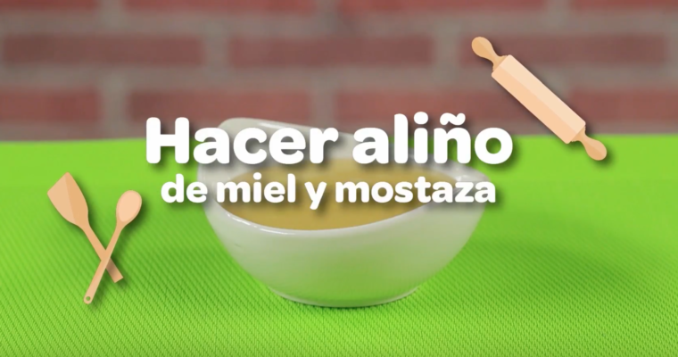 Receta Carrefour – Aliño miel mostaza