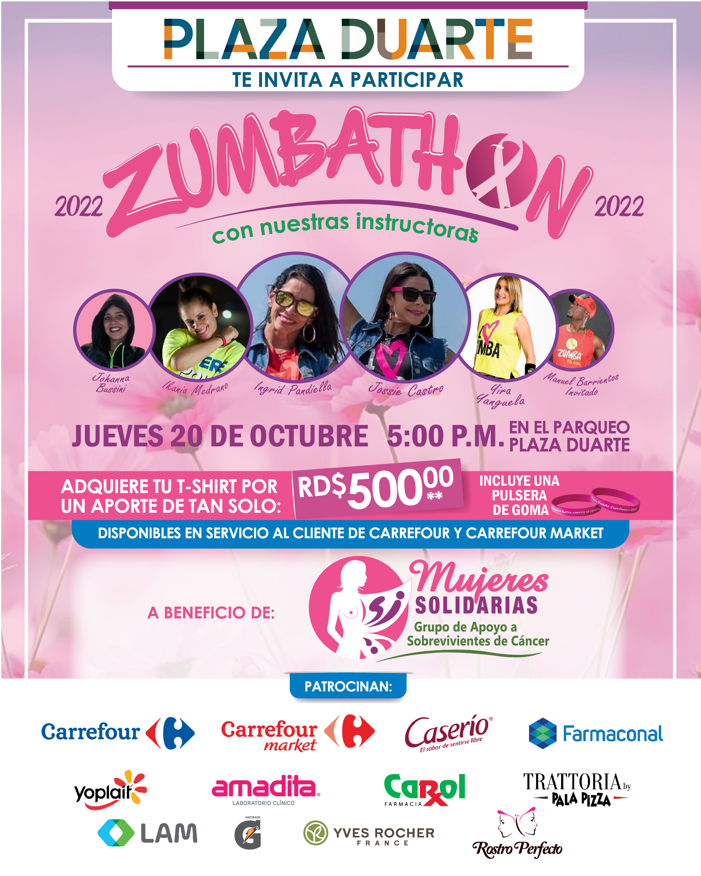 Plaza Duarte invita: Zumbathon 2022